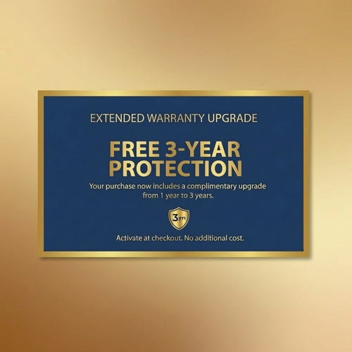 3 Year Warranty